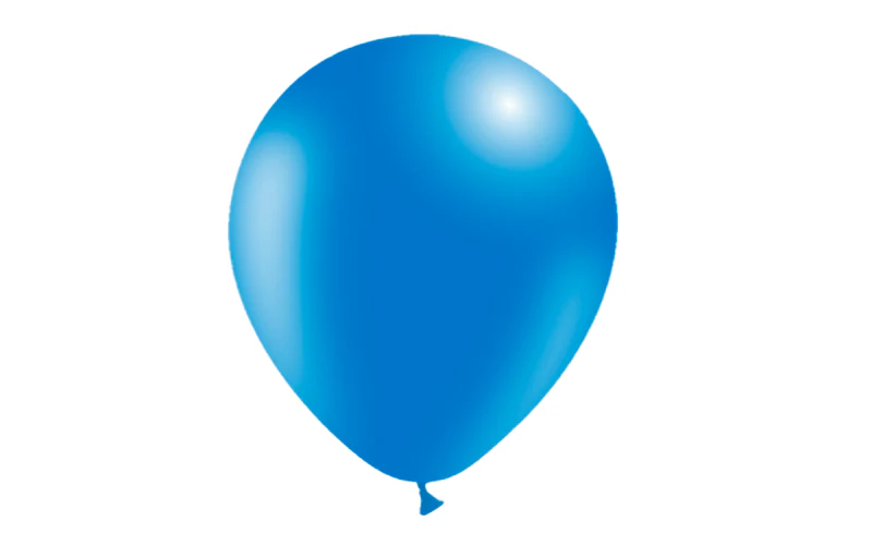 12'' Balloonia Latex Balloons Professional Line Standard Blue (50 Per Bag) - Image 3
