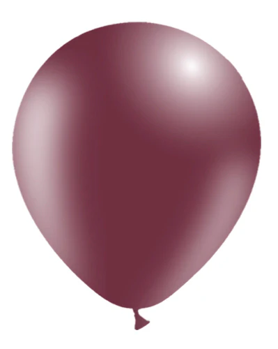 12'' Balloonia Latex Balloons Professional Line Standard Burgundy (50 Per Bag)