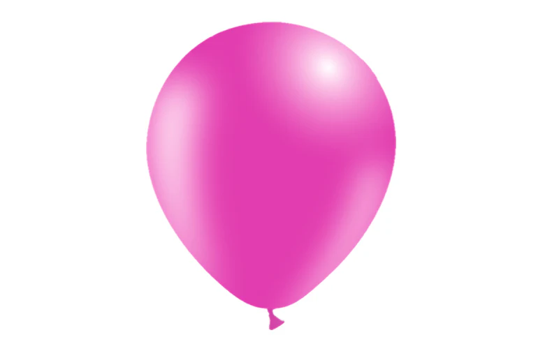12'' Balloonia Latex Balloons Professional Line Standard Fuchsia (50 Per Bag) - Image 3