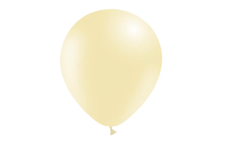 12'' Balloonia Latex Balloons Professional Line Standard Ivory (50 Per Bag) - Image 3