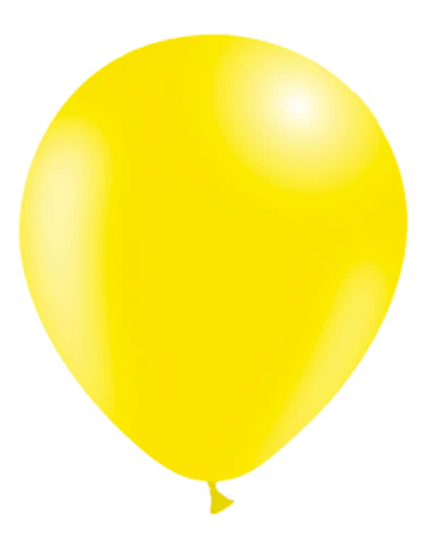 12'' Balloonia Latex Balloons Professional Line Standard Lemon (50 Per Bag)