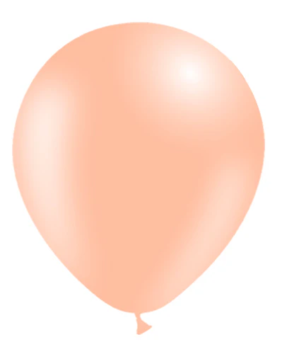 12'' Balloonia Latex Balloons Professional Line Standard Peach (50 Per Bag)