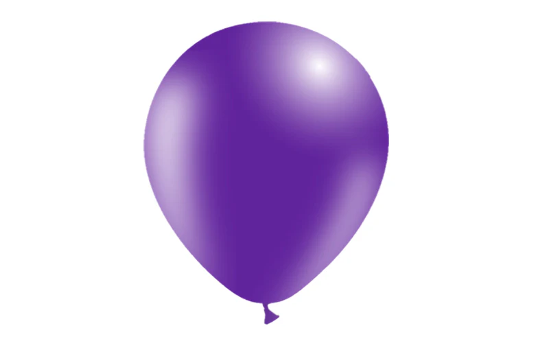 12'' Balloonia Latex Balloons Professional Line Standard Purple (50 Per Bag) - Image 3