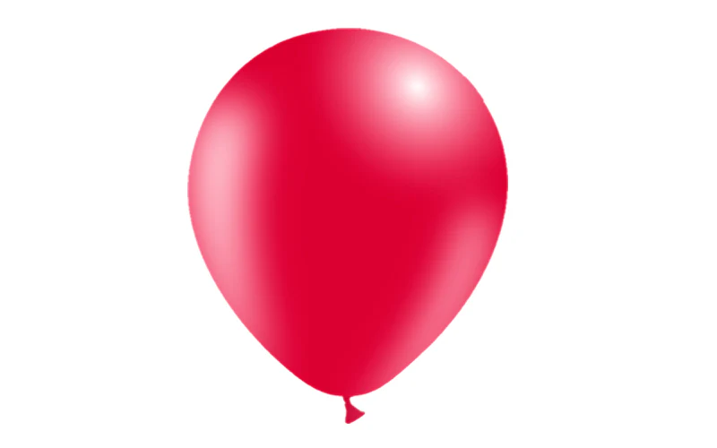 12'' Balloonia Latex Balloons Professional Line Standard Red (50 Per Bag) - Image 3