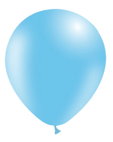 12'' Balloonia Latex Balloons Professional Line Standard Sky Blue (50 Per Bag)