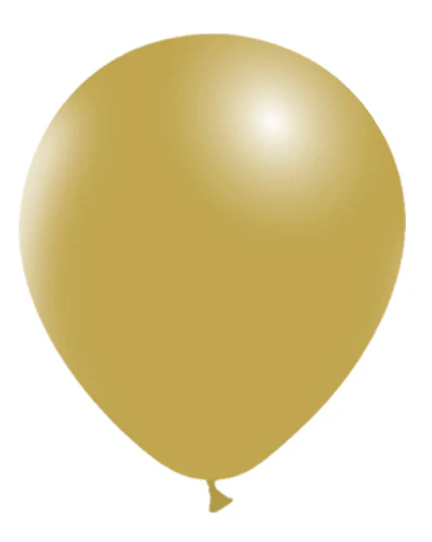 12'' Balloonia Latex Balloons Professional Line Vintage Mustard (50 Per Bag)