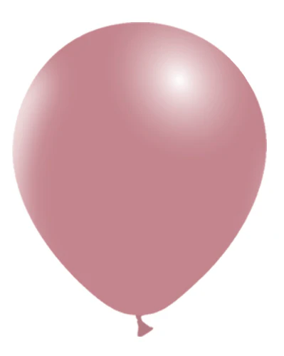 12'' Balloonia Latex Balloons Professional Line Vintage Vintage Pink (50 Per Bag)