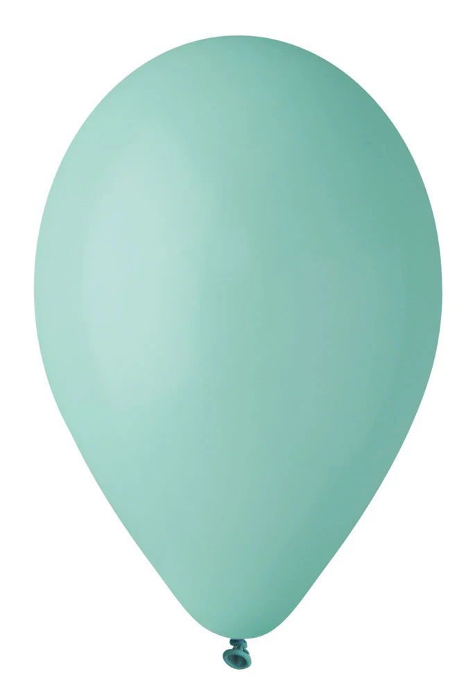 12" Gemar Latex Balloons (Bag of 50) Standard Tiffany