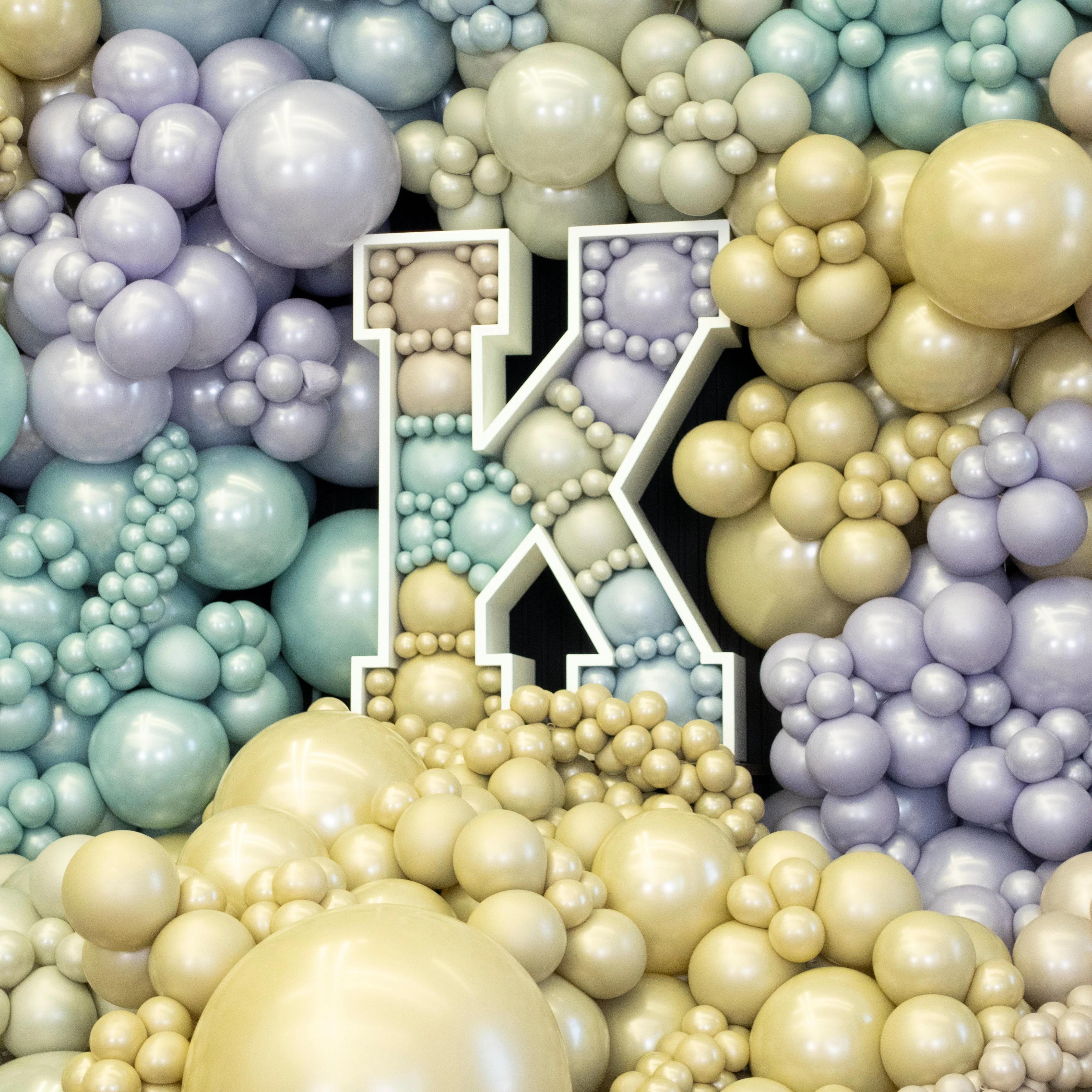 12" Kalisan Brand Latex Balloons Aura Ice Blue (50 Per Bag) - Image 23