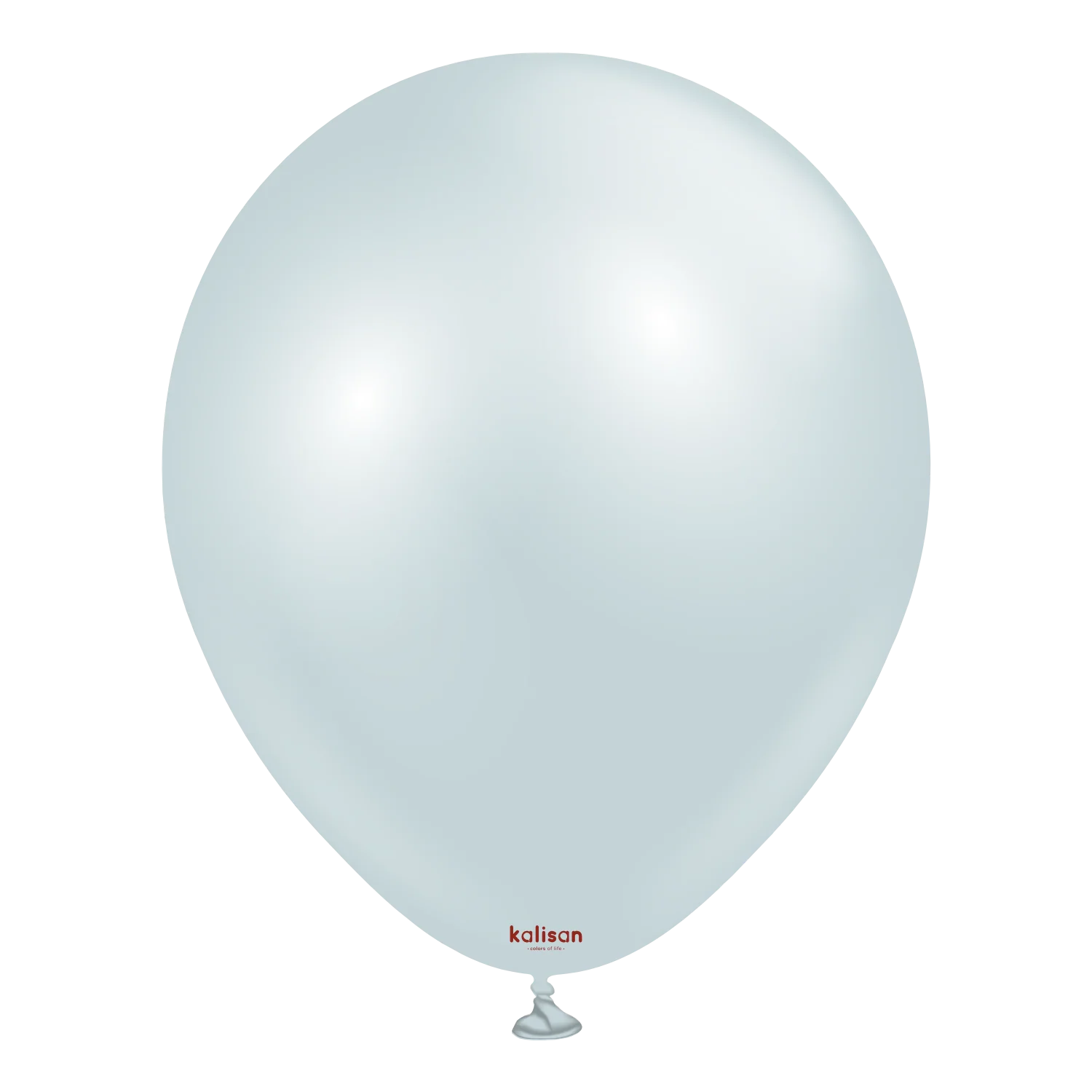 12" Kalisan Brand Latex Balloons Aura Ice Mint (50 Per Bag)