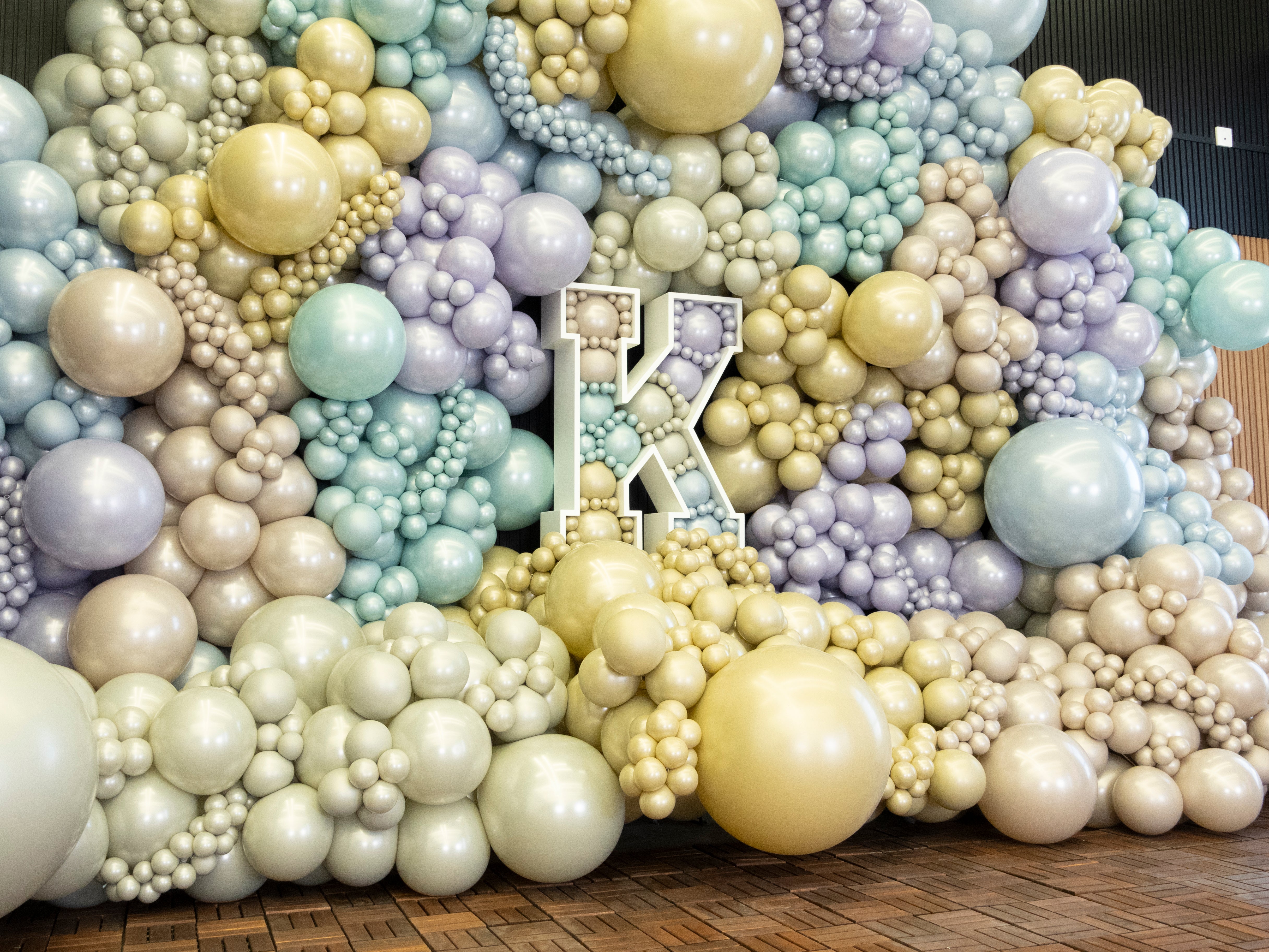 12" Kalisan Brand Latex Balloons Aura Ice Mint (50 Per Bag) - Image 34