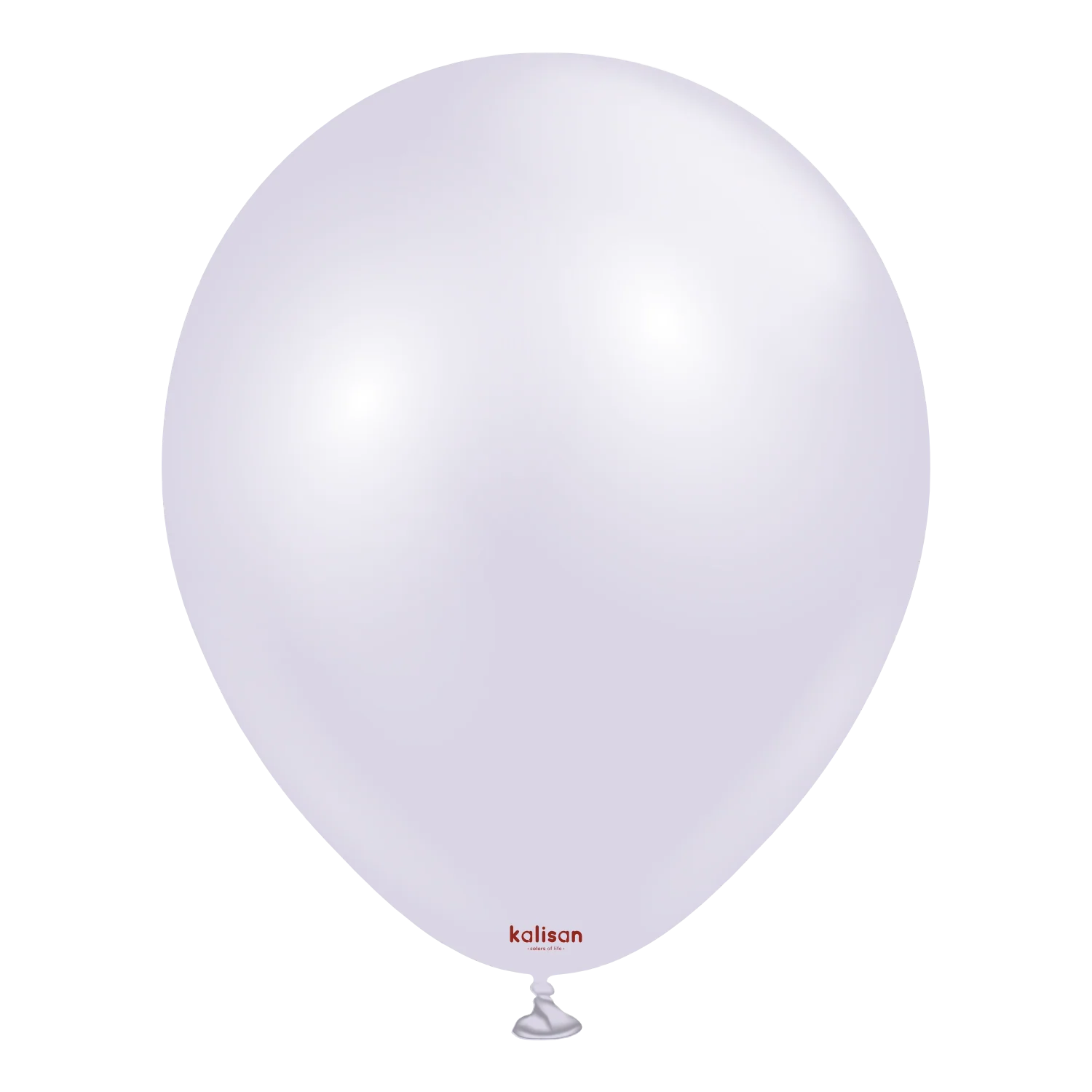 12" Kalisan Brand Latex Balloons Aura Lavender Fog (50 Per Bag)