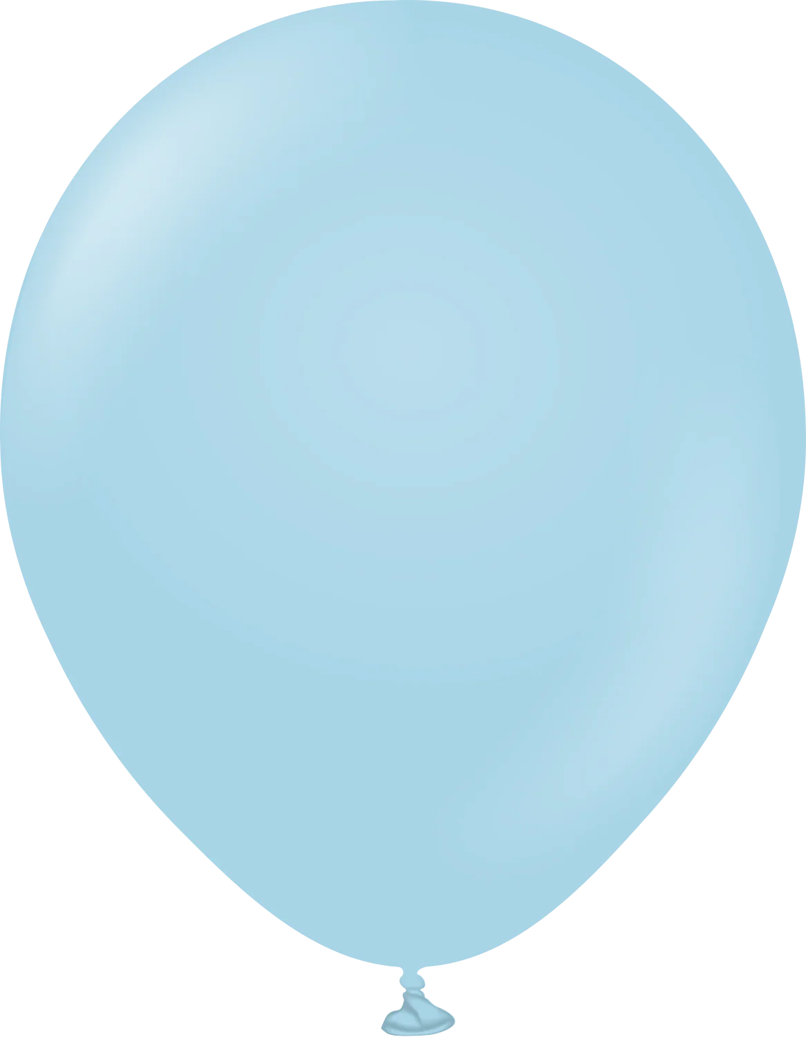 12" Kalisan Latex Balloons Pastel Matte Macaron Blue - XL SuperSize Bag Count (500 Per Bag)