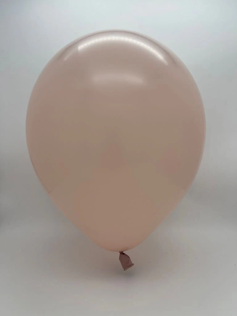 12" Kalisan Latex Balloons Standard Pink Blush - XL SuperSize Bag Count (500 Per Bag) - Image 2