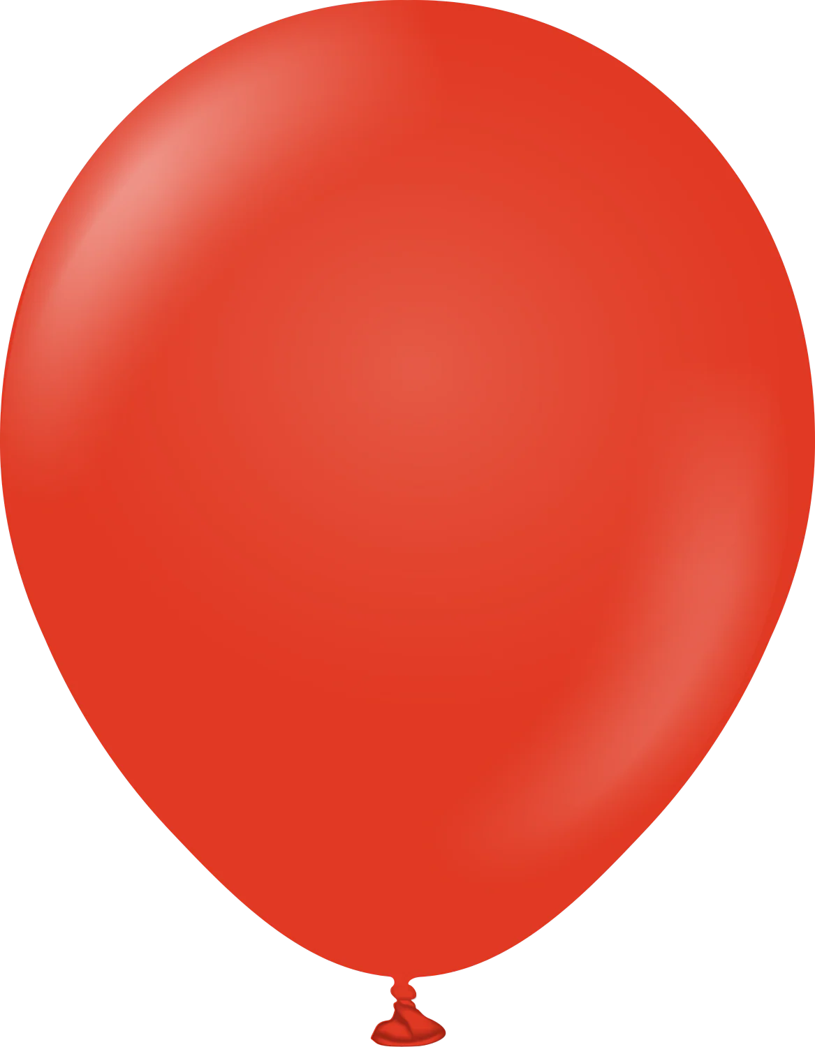 12" Kalisan Latex Balloons Standard Red - XL SuperSize Bag Count (500 Per Bag)