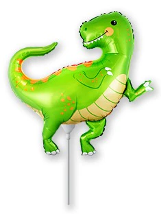 13" Airfill Only (Sticks Sold Separately) Baby Dino Mini Foil Balloon