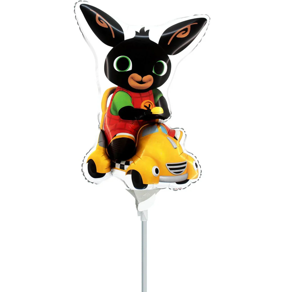 15" Airfill Only (Sticks Sold Separately) Bing - Bing and Talkie Taxi mini Foil Balloon