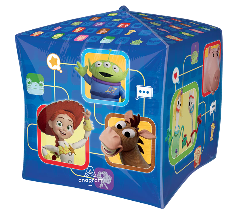 15" UltraShape Cubez Toy Story 5 Foil Balloon