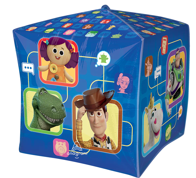15" UltraShape Cubez Toy Story 5 Foil Balloon - Image 3