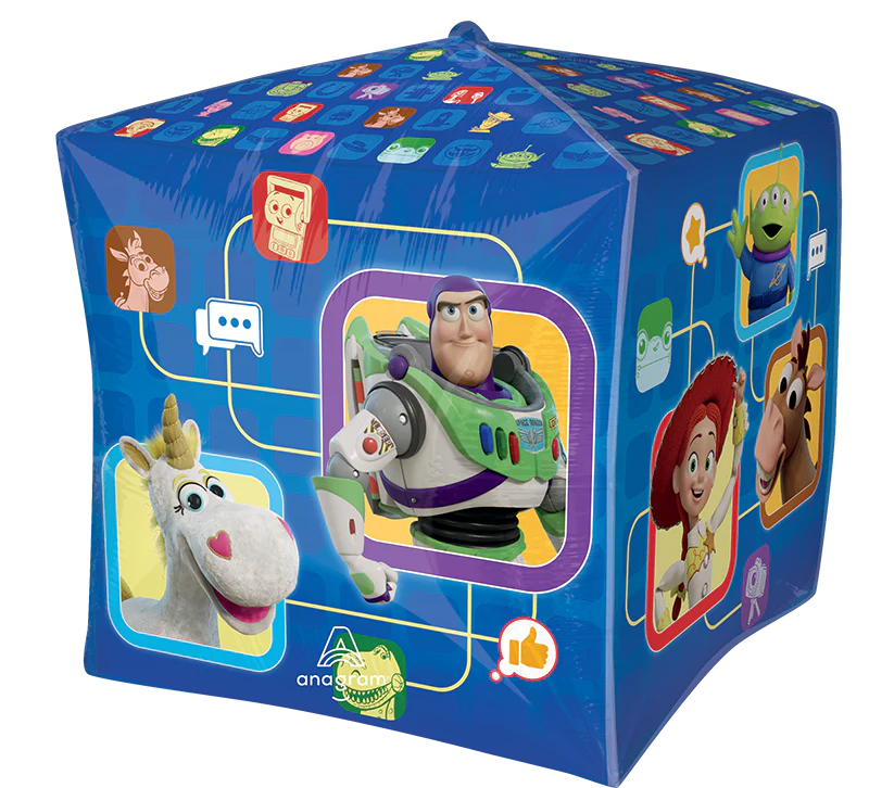 15" UltraShape Cubez Toy Story 5 Foil Balloon - Image 4