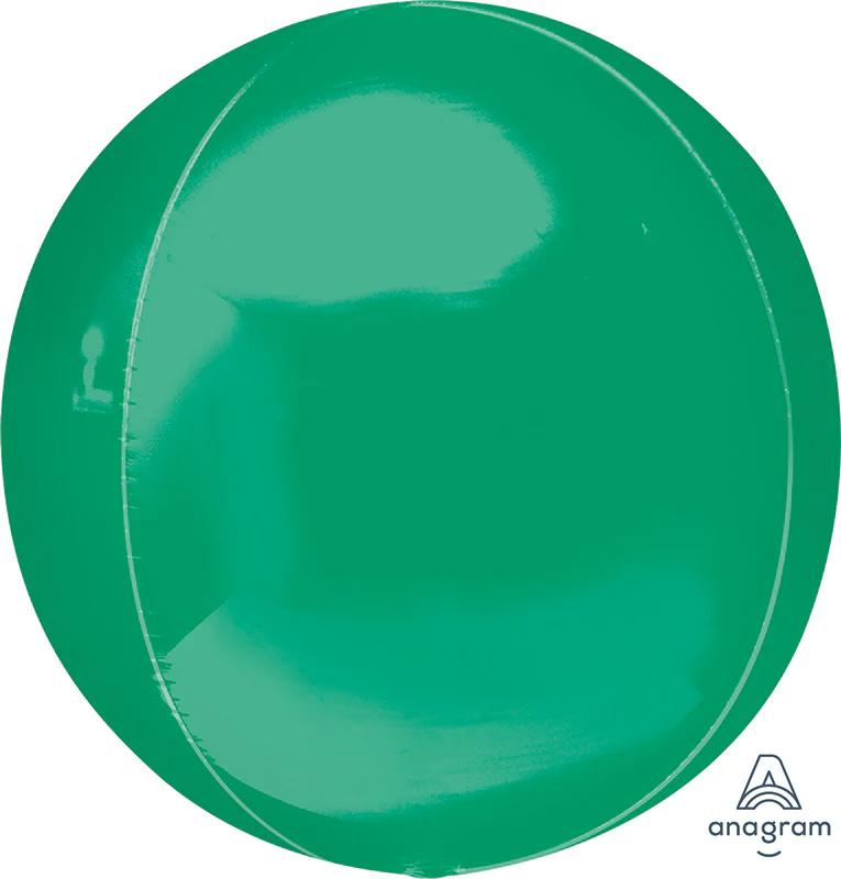 16" Orbz XL Orbz Green Foil Balloon