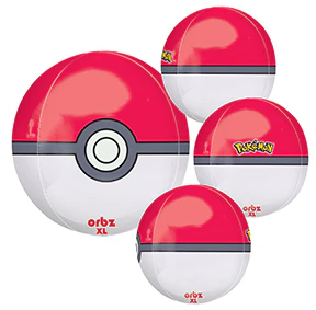 16" Pokeball Orbz XL Balloon Pokemon