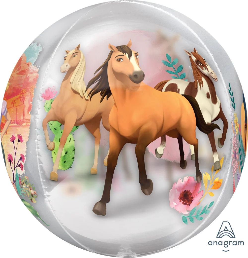 16" Spirit Orbz Clear Foil Balloon