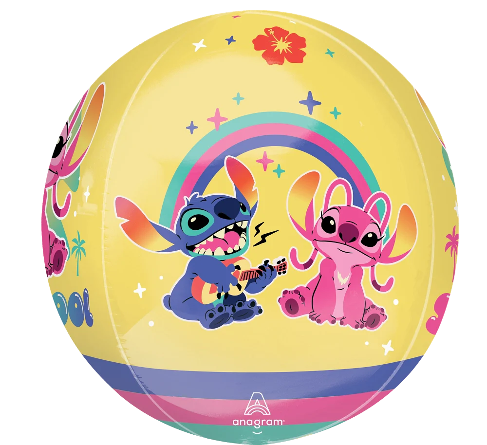 16" Orbz Lilo and Stitch Foil Balloon