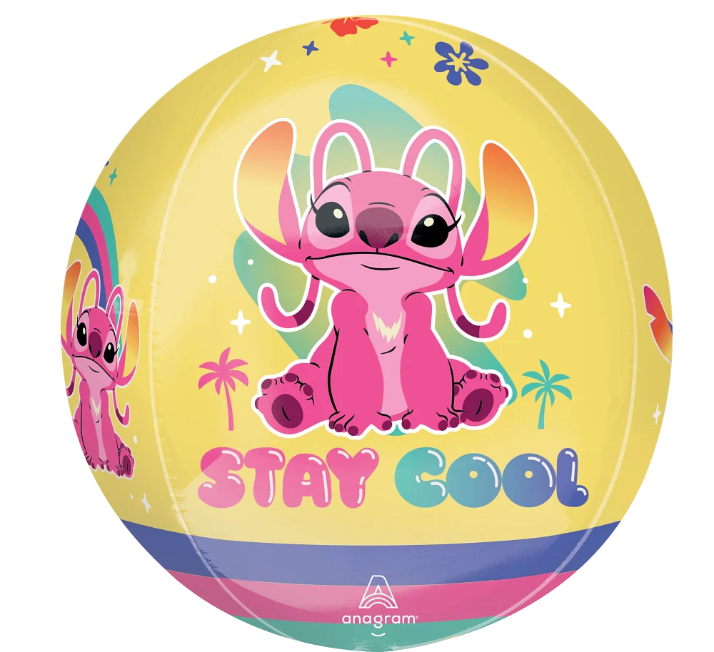 16" Orbz Lilo and Stitch Foil Balloon - Image 2