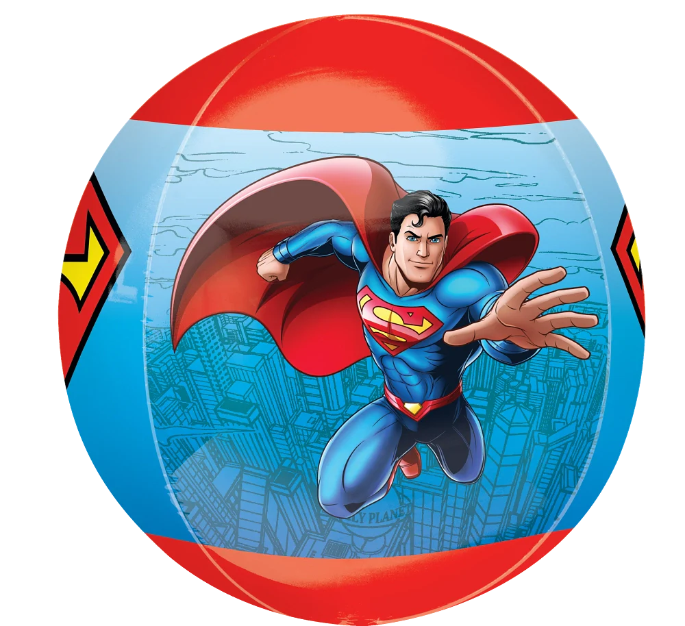 16" Orbz Superman Foil Balloon - Image 2