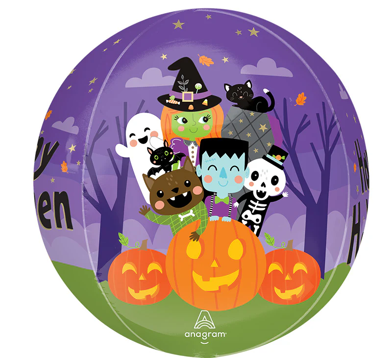16" Orbz Monster Mingle Halloween Foil Balloon - Image 2