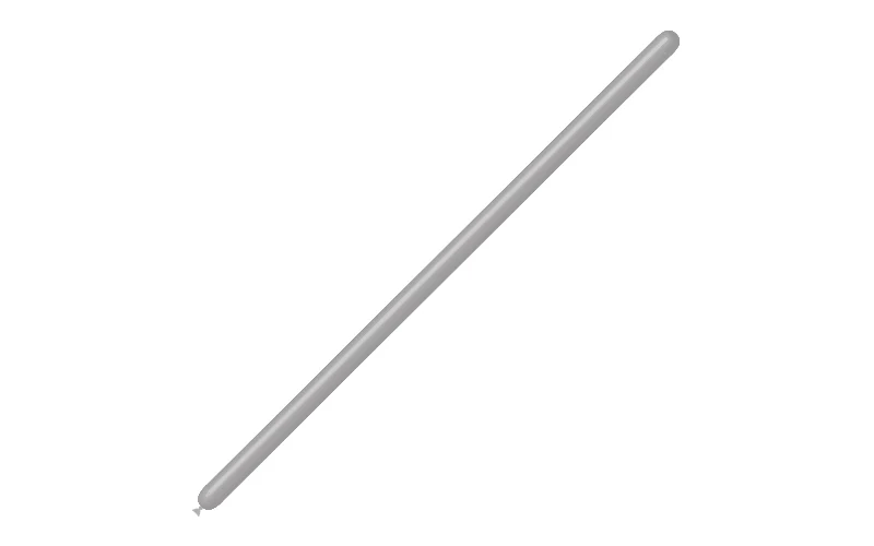 160BN Balloonia Brand Professional Line Twisting/Modelling Latex Balloons Standard Grey (100 Per Bag) - Image 3