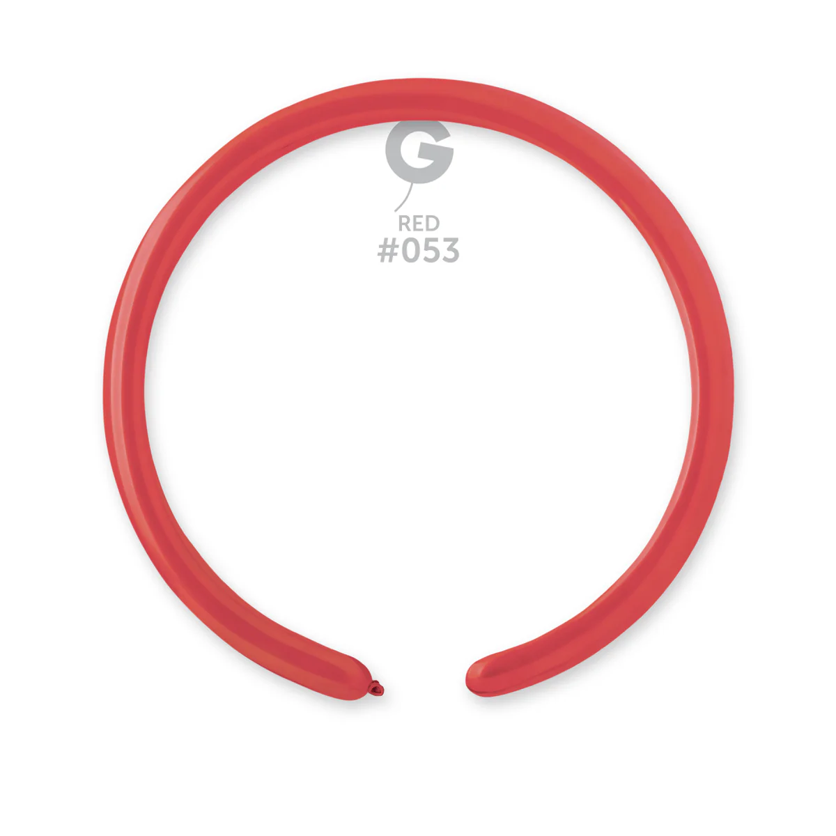 160G Gemar Latex Balloons (Bag of 50) Metallic Modelling/Twisting Deep Red