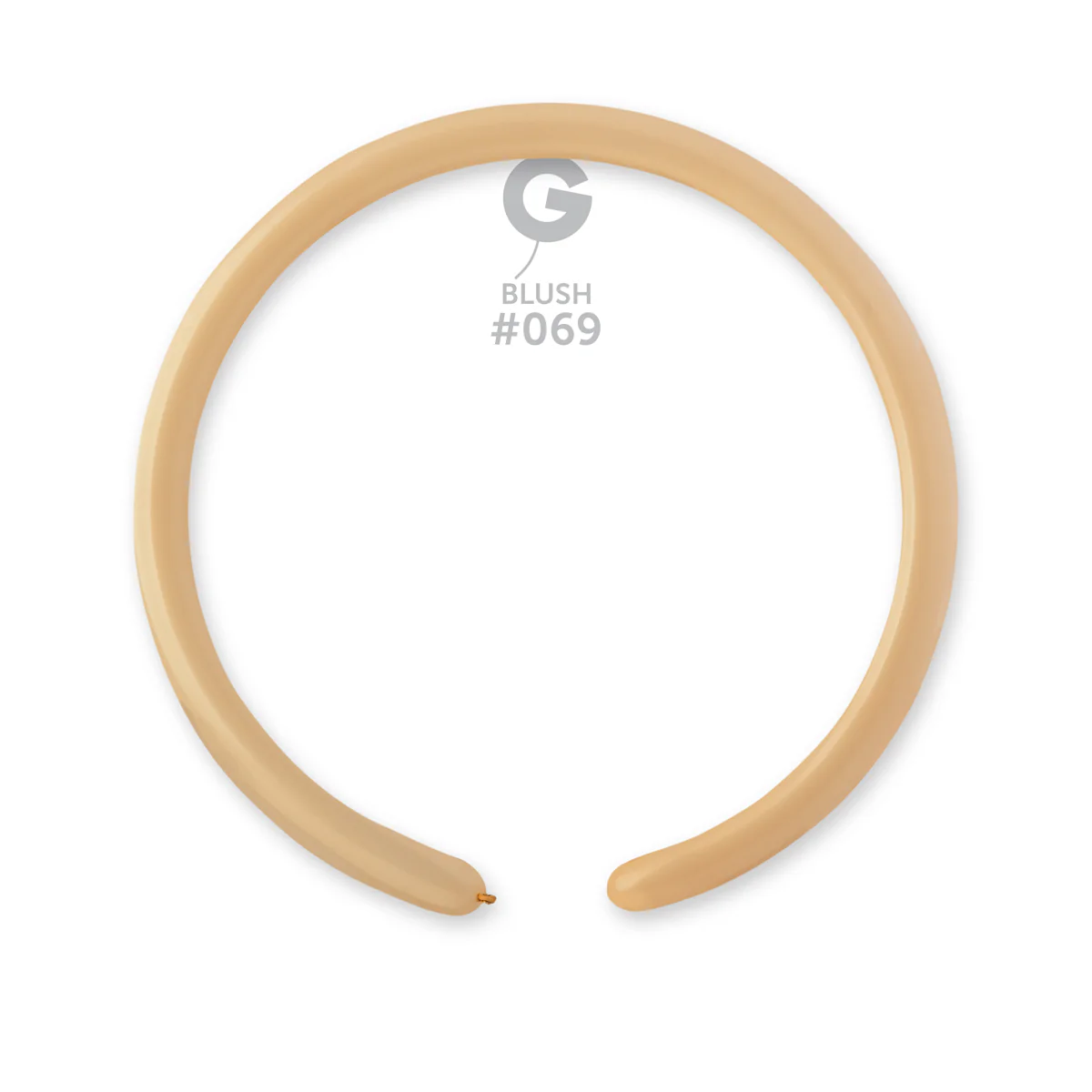 160G Gemar Latex Balloons (Bag of 50) Modelling/Twisting Blush