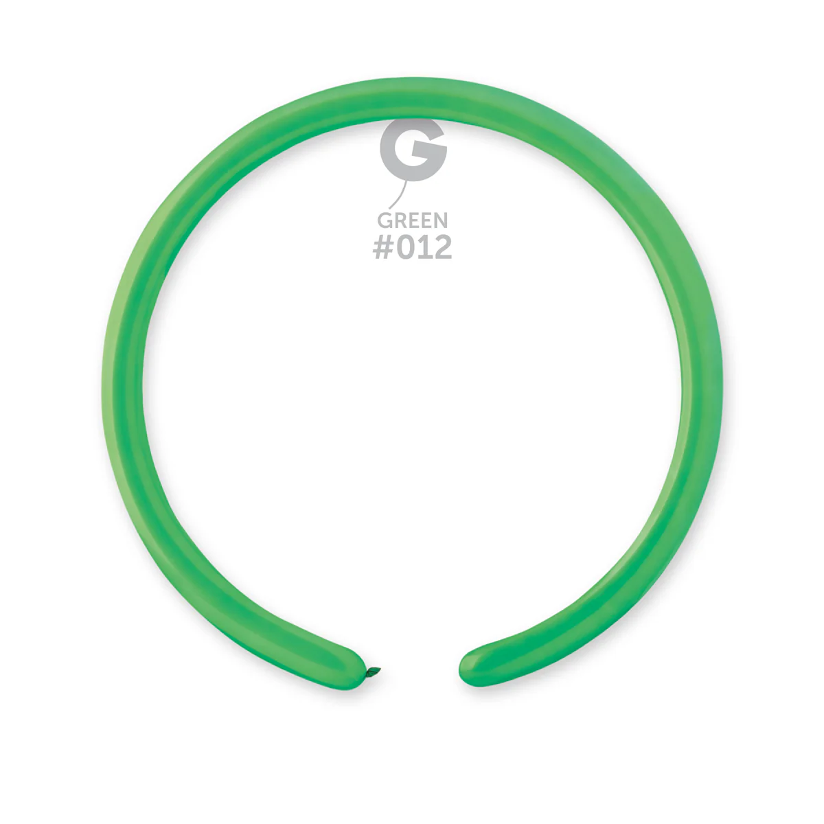 160G Gemar Latex Balloons (Bag of 50) Modelling/Twisting Green