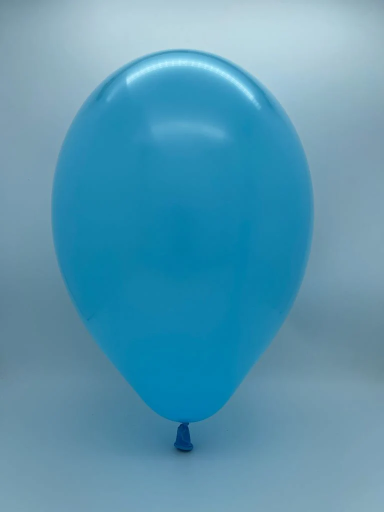 160G Gemar Latex Balloons (Bag of 50) Modelling/Twisting Light Blue - Image 2