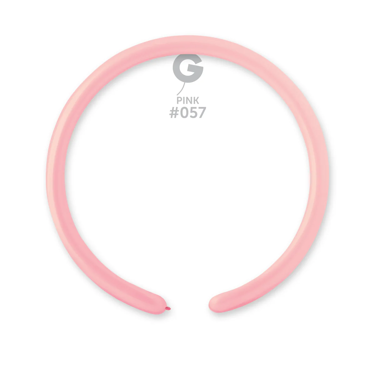 160G Gemar Latex Balloons (Bag of 50) Modelling/Twisting Pink