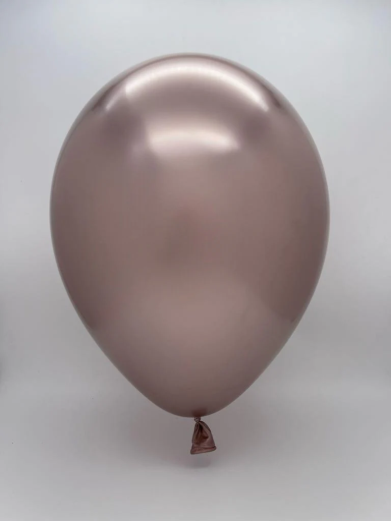 160G Gemar Latex Balloons (Bag of 50) Shiny Rose Gold Twisting/Modelling - Image 2