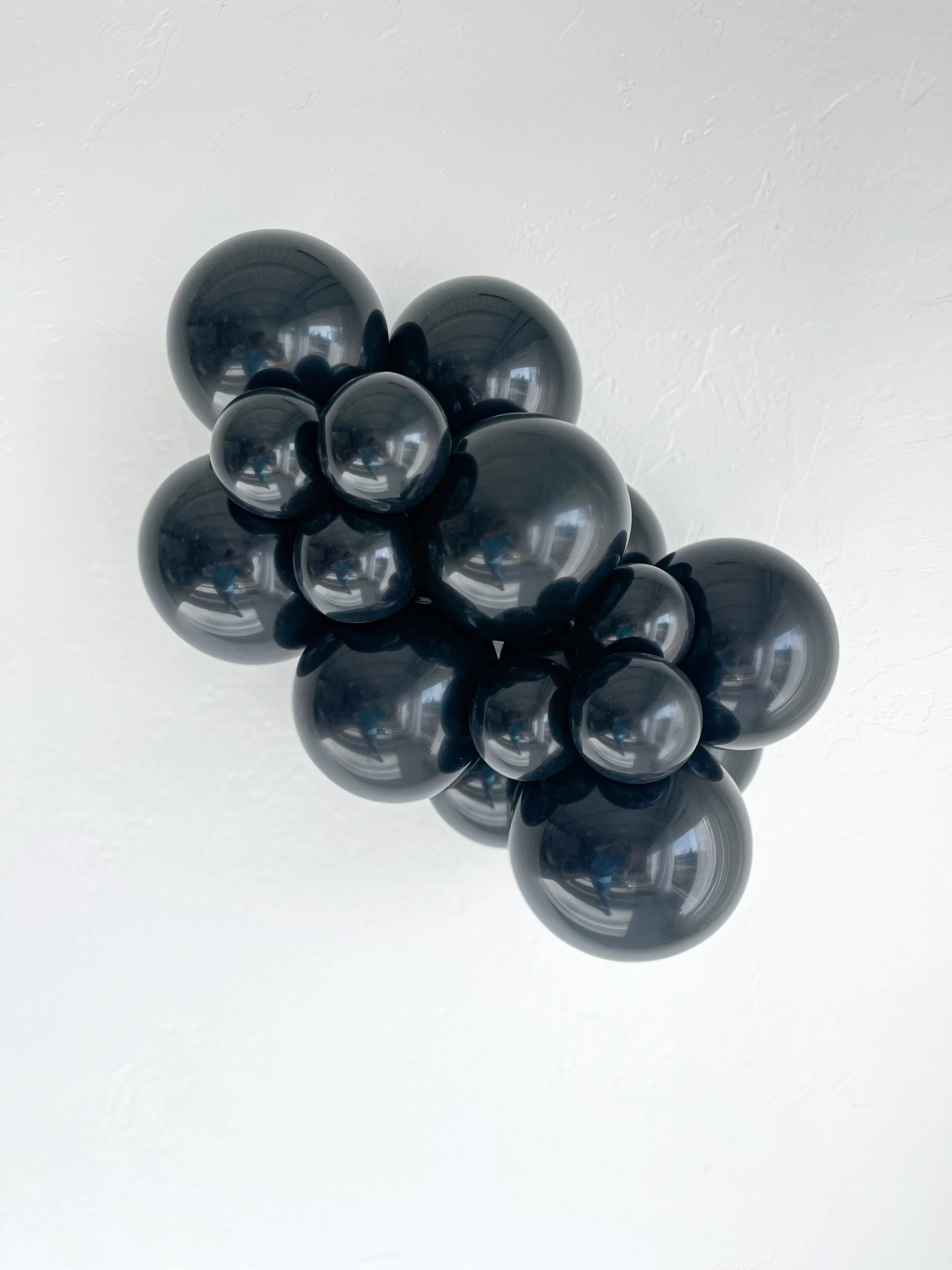 17" Black Tuftex Latex Balloons Designer Balloons (50 Per Bag) - Image 3