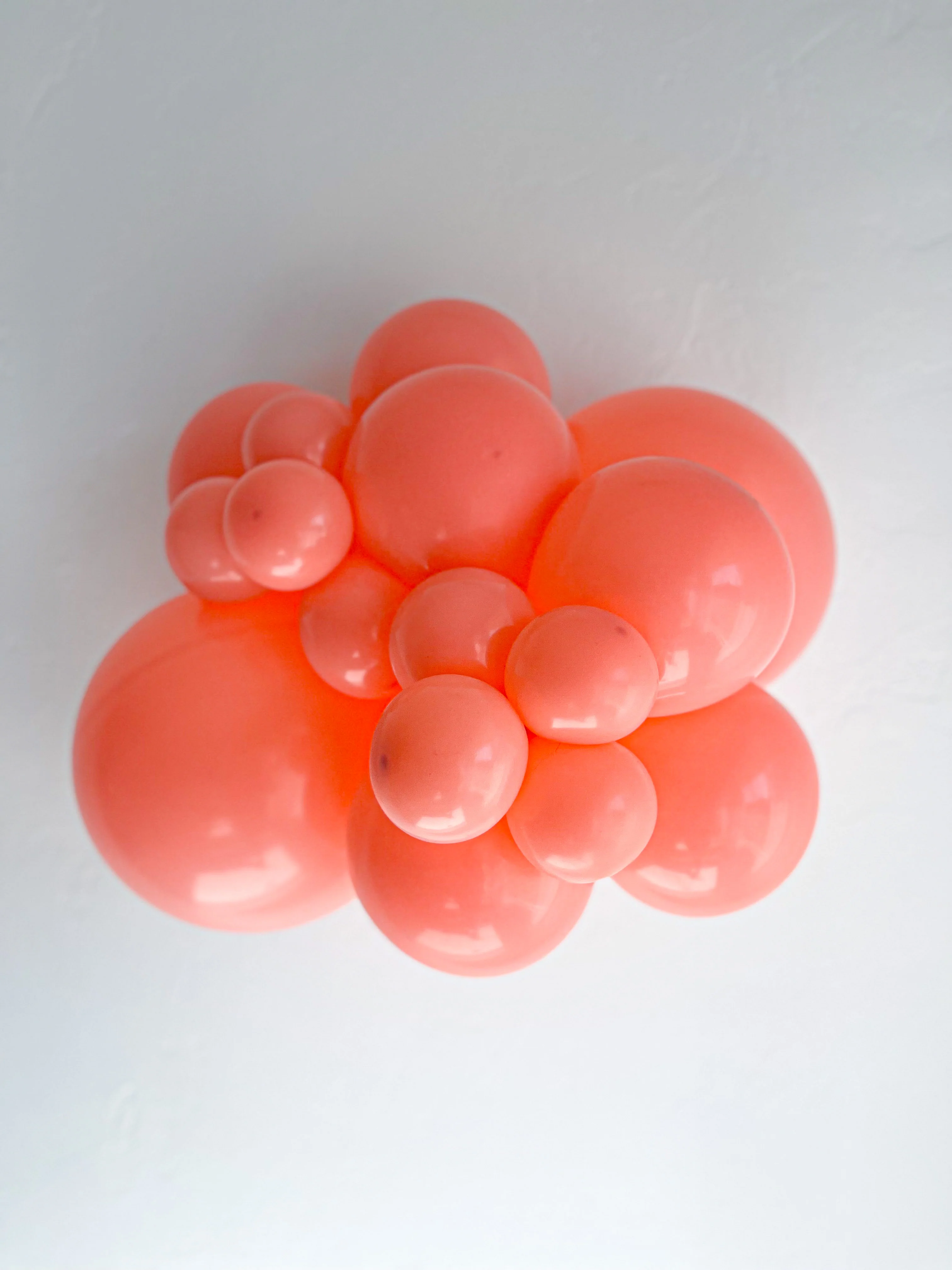 17" Coral Tuftex Latex Balloons Designer Balloons (50 Per Bag) - Image 3