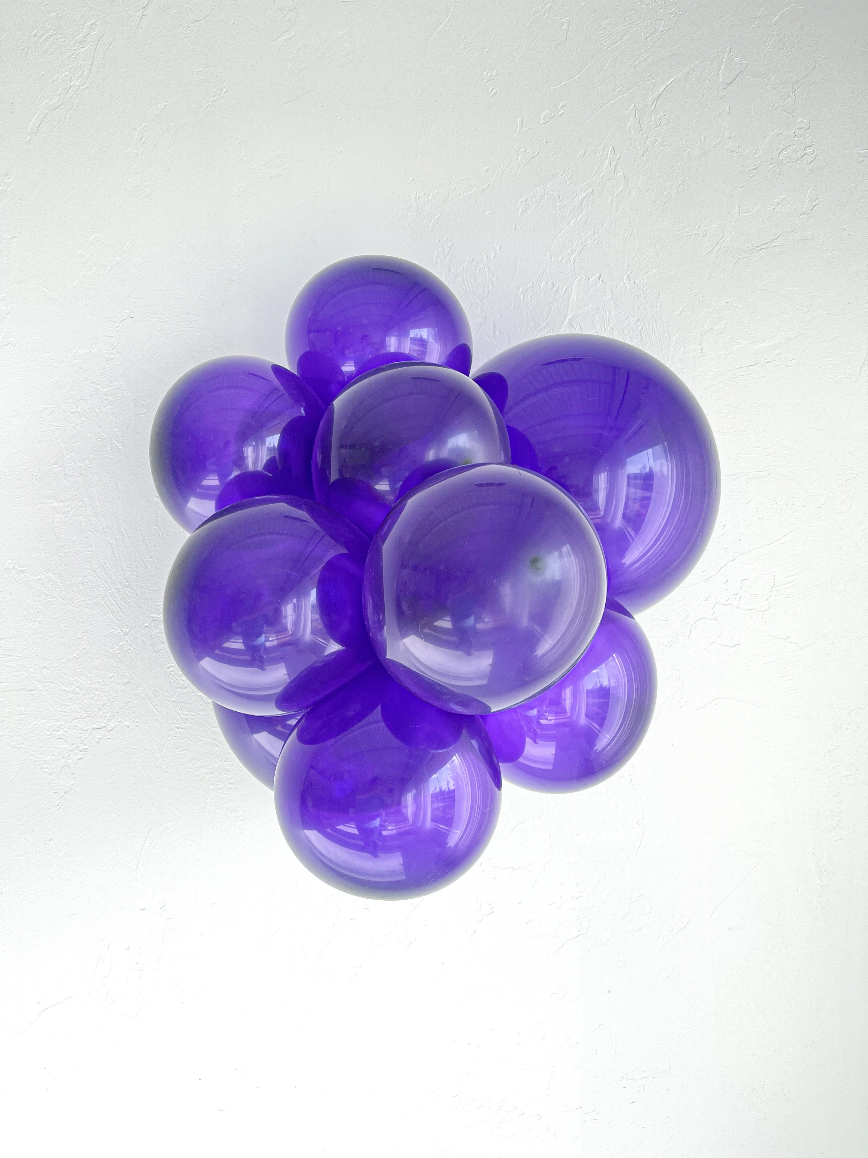 17" Crystal/Jewel Purple Tuftex Latex Balloons (50 Per Bag) - Image 3