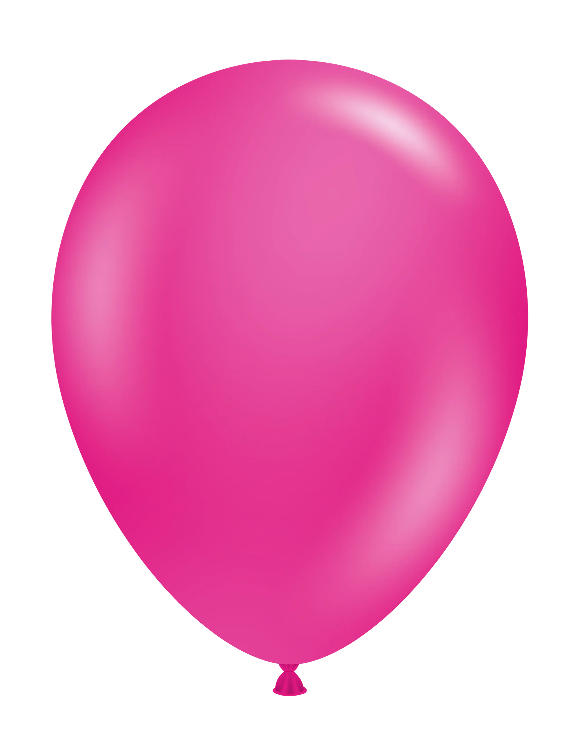 17" Hot Pink Tuftex Latex Balloons Designer Balloons (25 Per Bag)