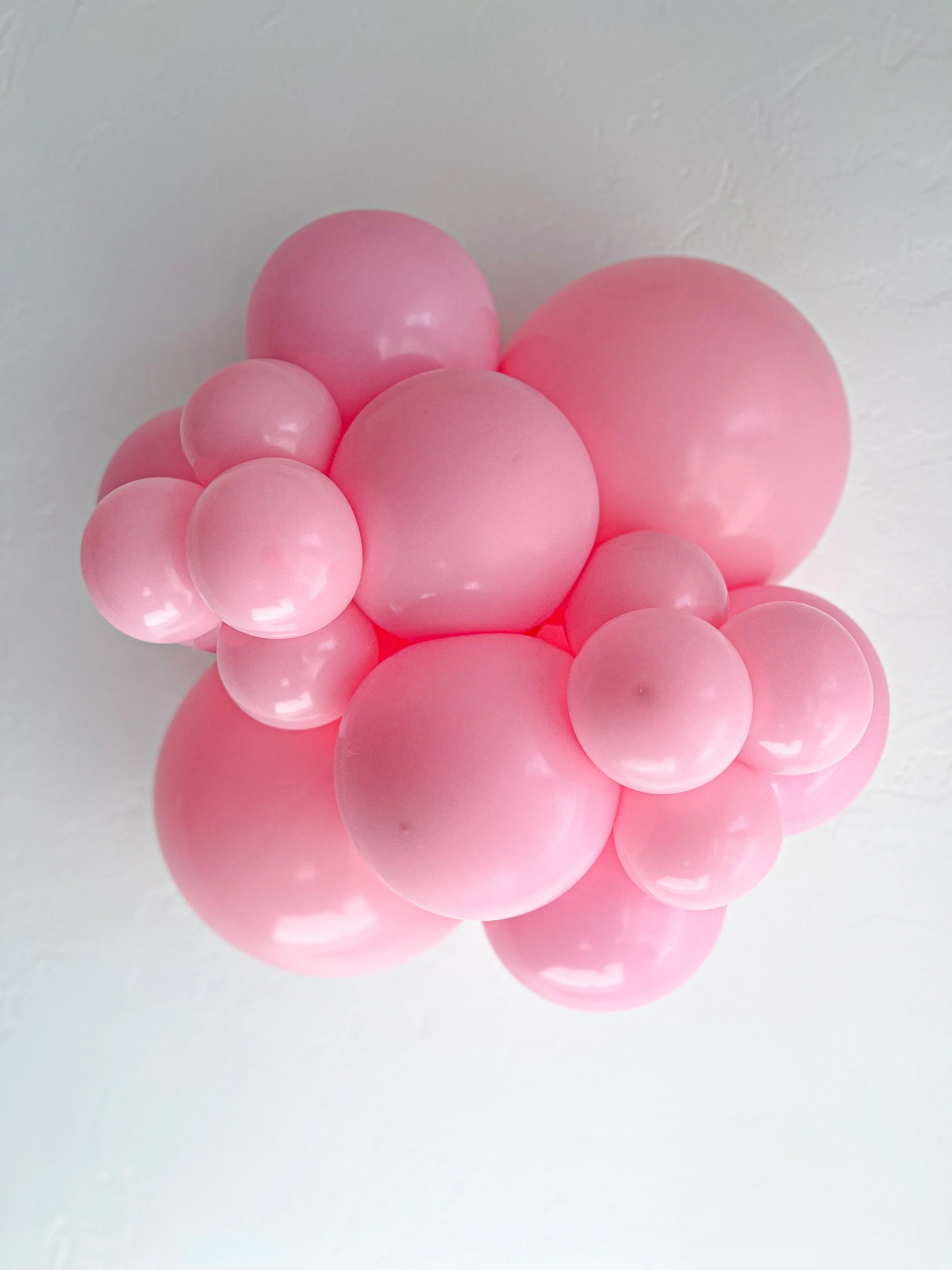 17" Baby Pink Tuftex Latex Balloons Designer Balloons (25 Per Bag) - Image 3