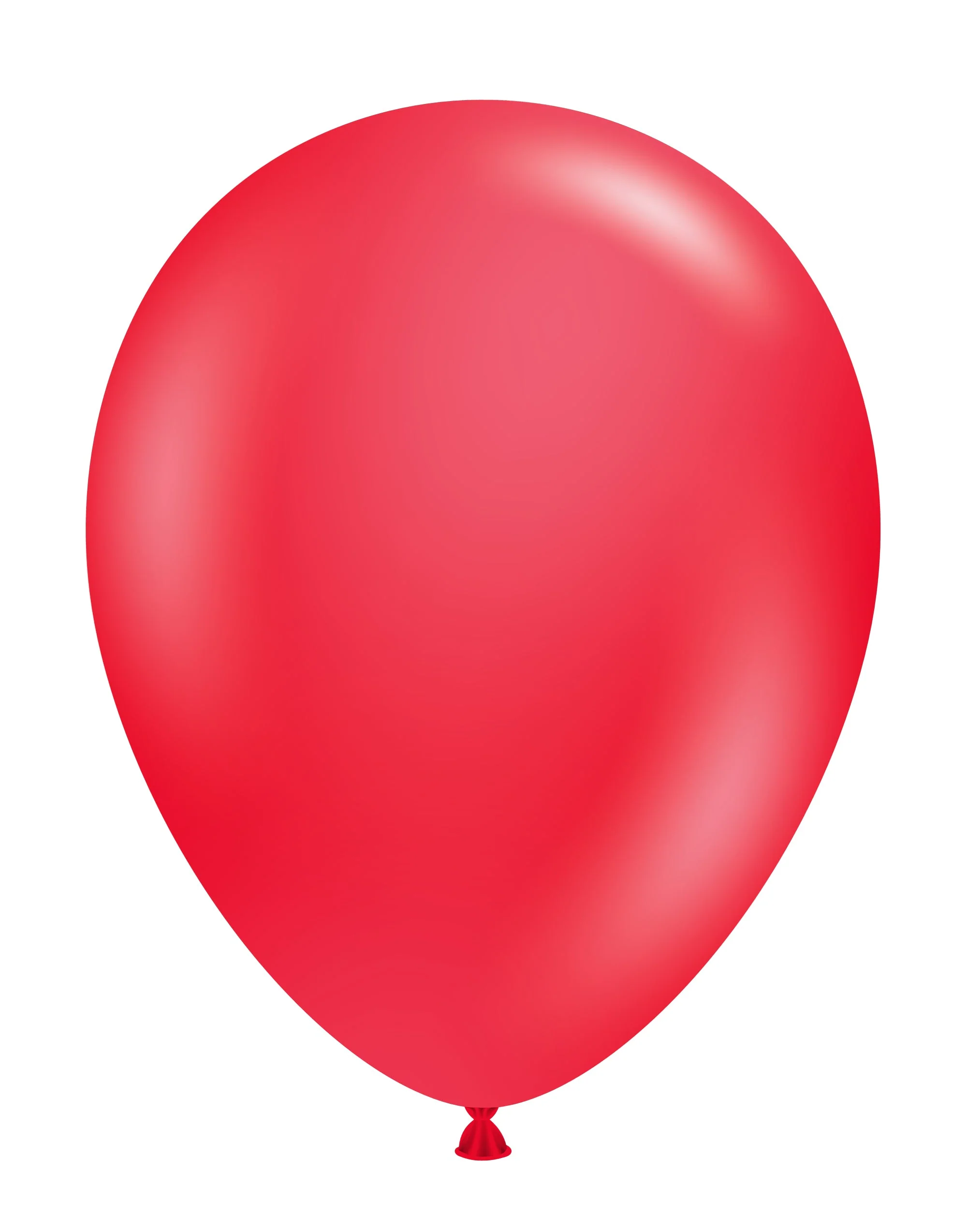 17" Standard Red Tuftex Latex Balloons (25 Per Bag)