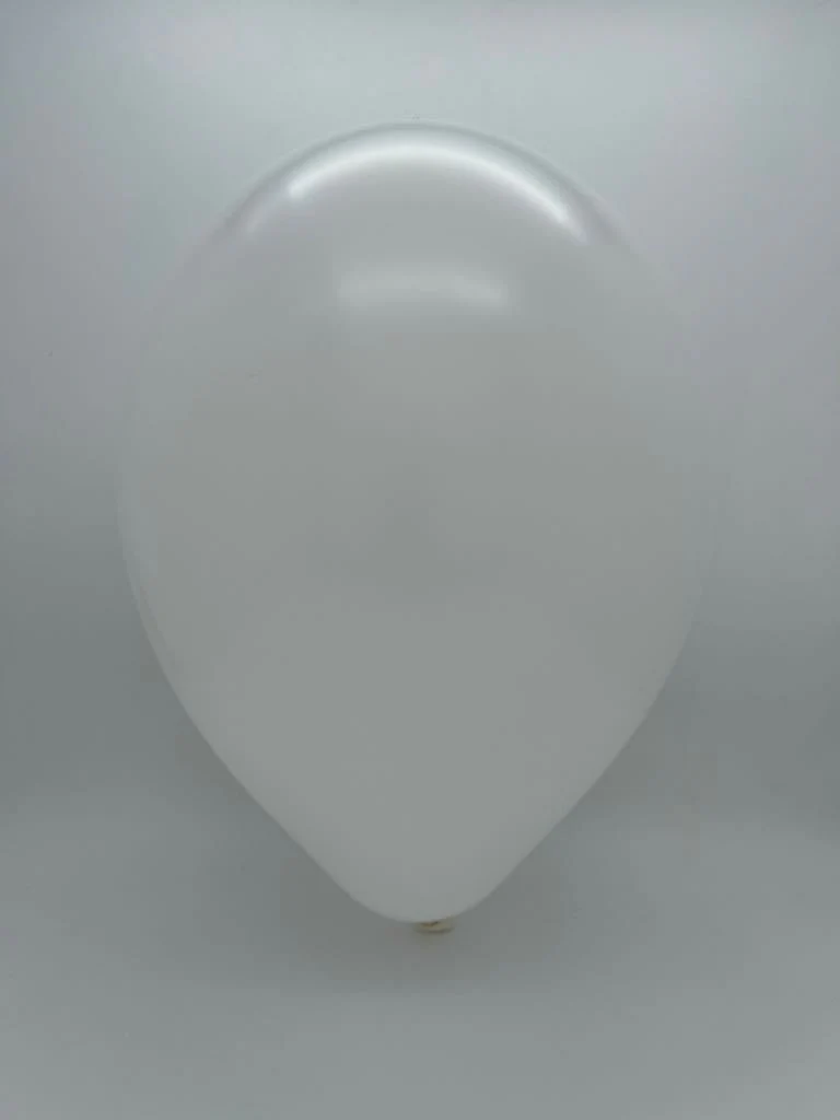 17" Standard White Tuftex Latex Balloons (25 Per Bag) - Image 2