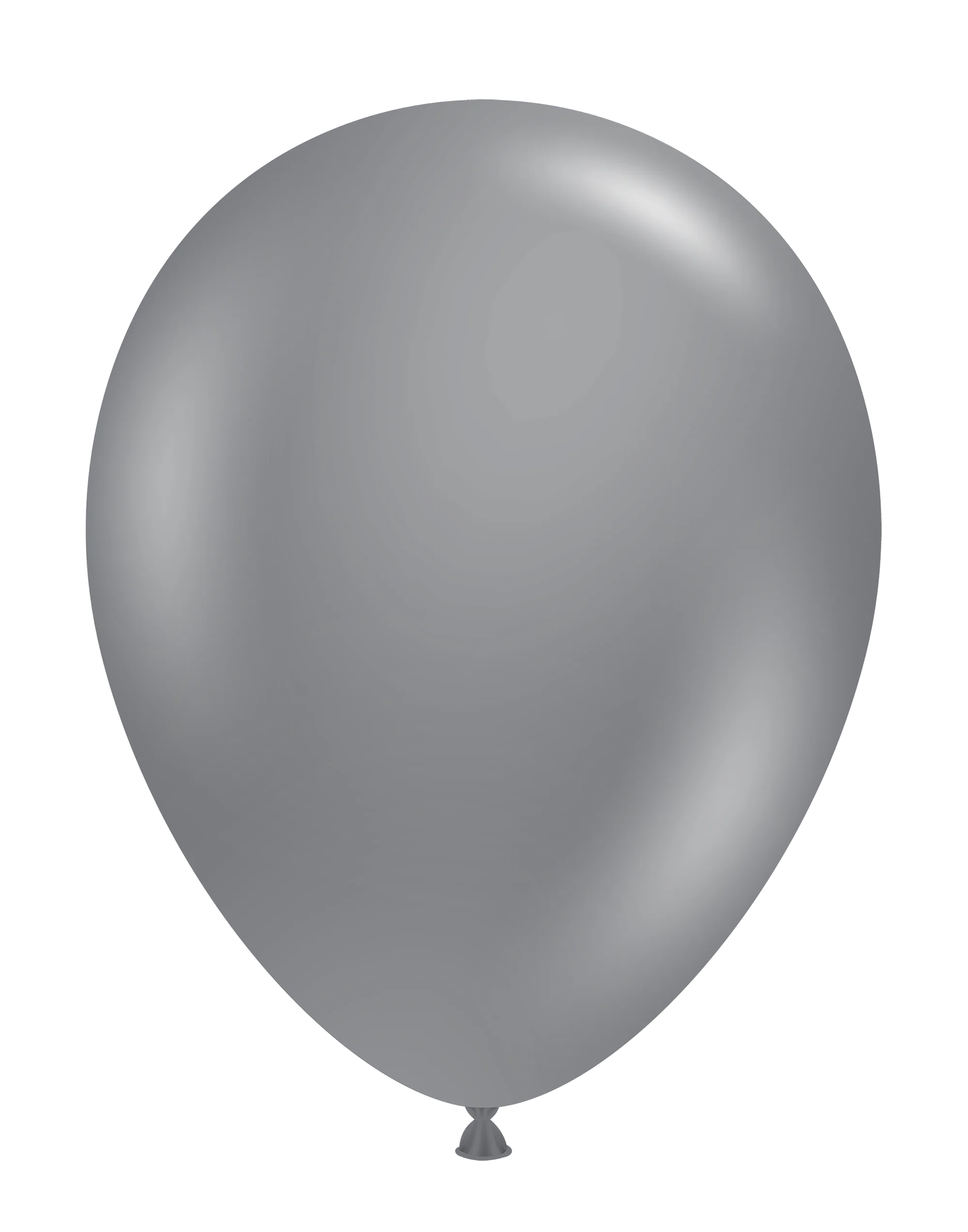 17 Inch Tuftex Latex Balloons Designer Balloons (50 Per Bag) Gray Smoke