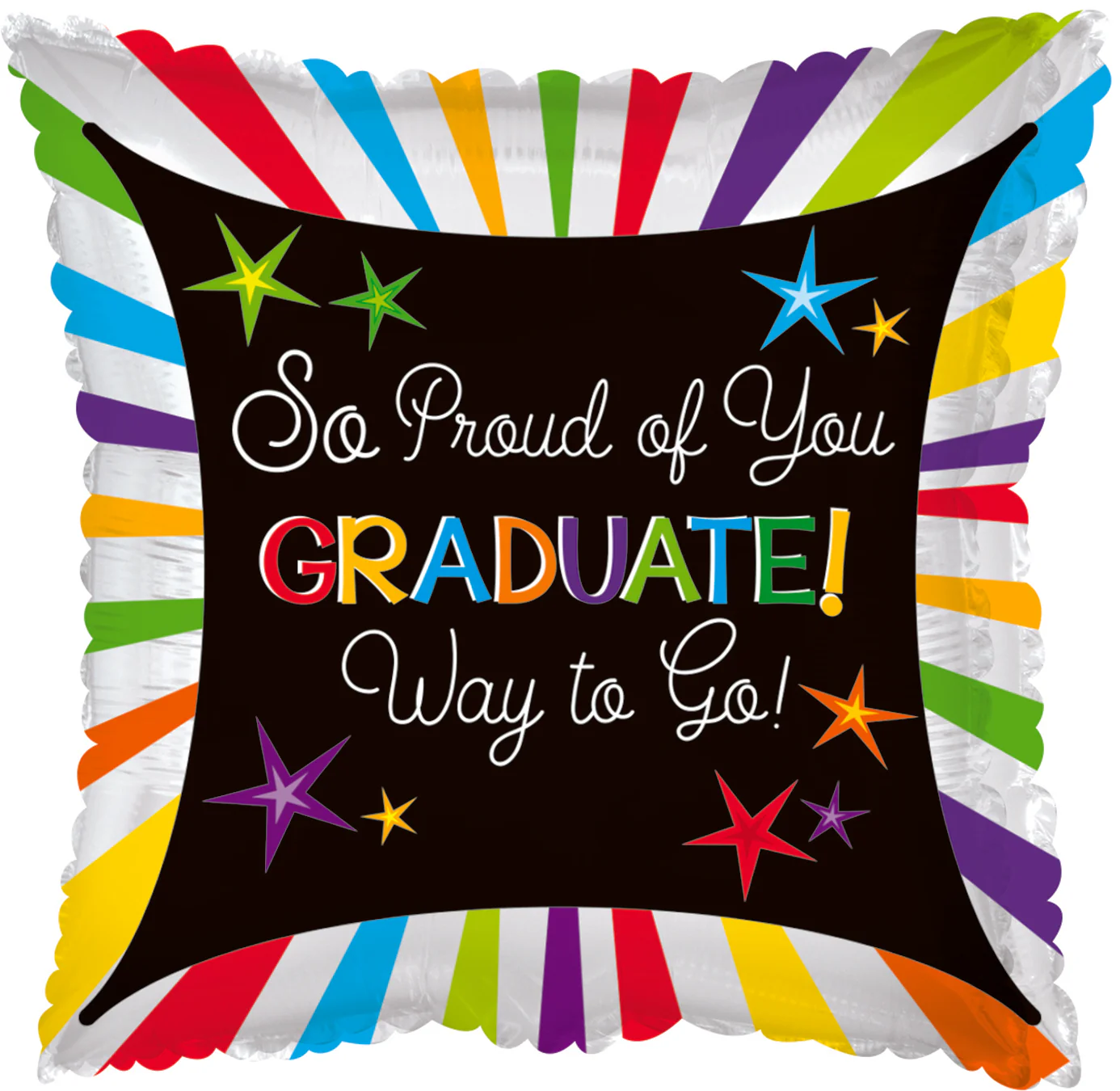 17" So Proud Of You Grad Foil Balloon