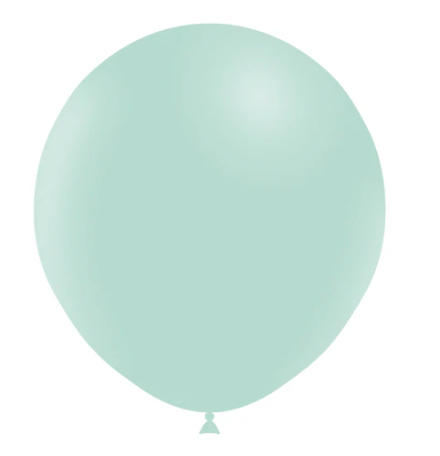 18" Balloonia Latex Balloons Professional Line Matte Green (10 Per Bag)