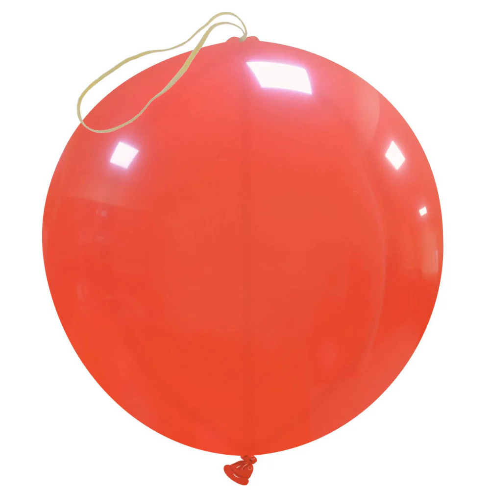 18" Cattex Brand Standard Assorted PunchBall (Punch Ball) Latex Balloons (50 Per Bag) - Image 2
