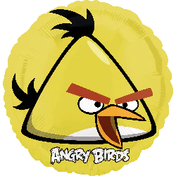 18" Angry Birds Yellow Bird Mylar Balloon - Image 2